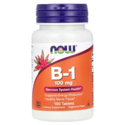 NOW Foods - Vitamin B-1 - 100 Tabs