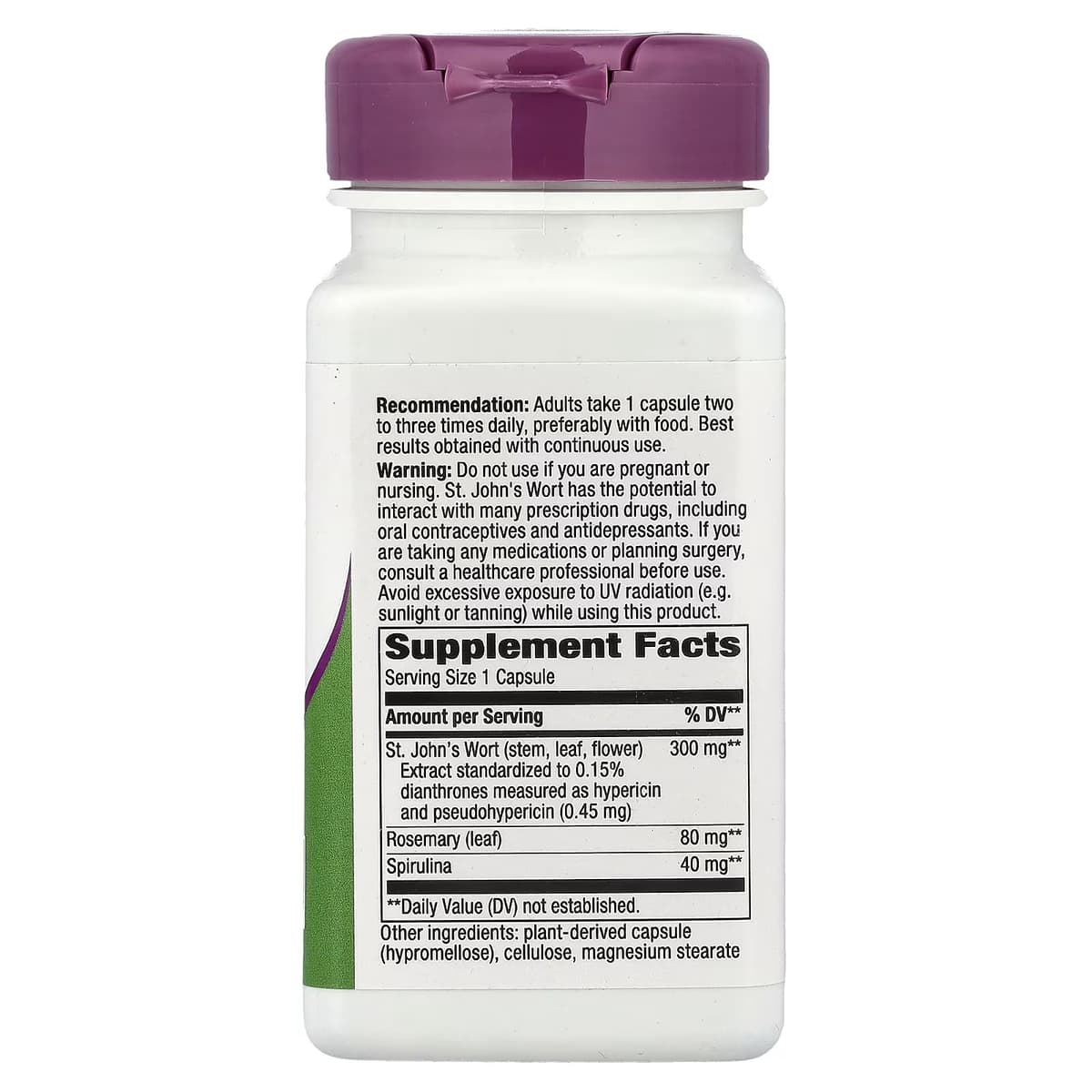 Nature'S Way - St. John'S Wort Premium Extract - 90 Caps