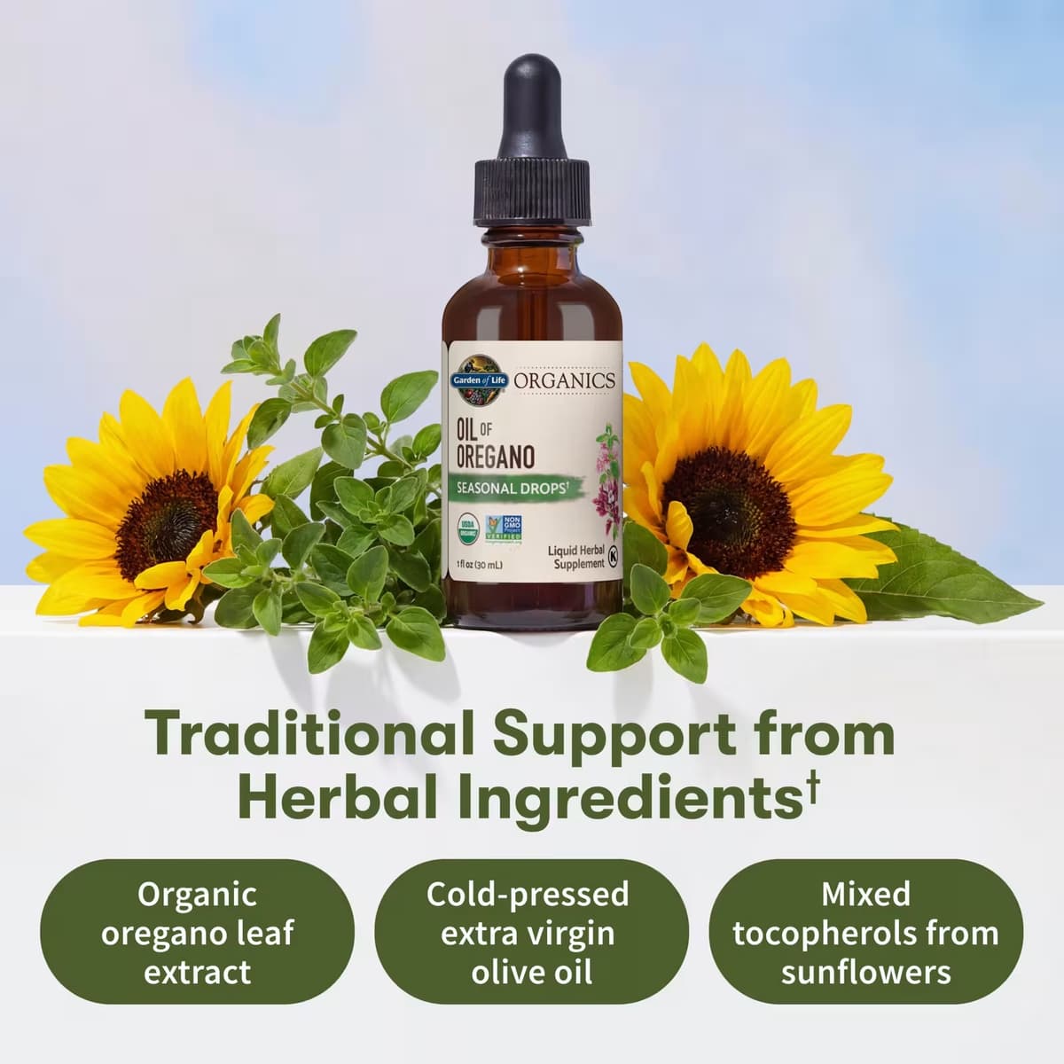 Garden Of Life - Organics Oil Of Oregano - 30ml
