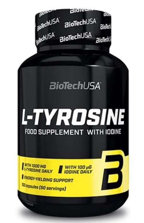 BioTechUSA - L-tyrosin - 100 kapslar – BioTechUSA