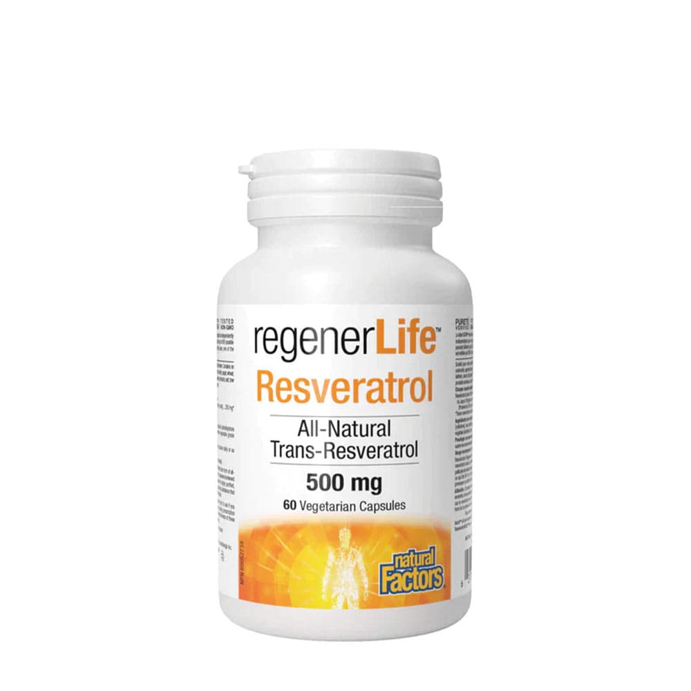 Natural Factors - Super Strength Resveratrol Concentrate - 500mg