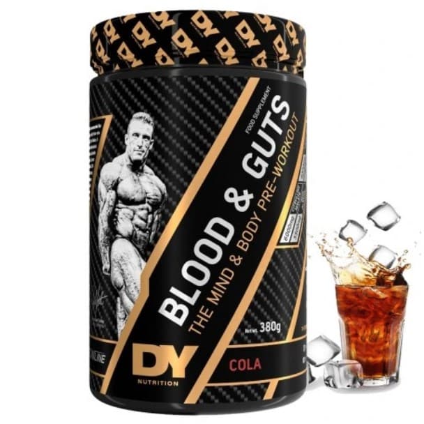 Dorian Yates - Blood And Guts Pre-Workout – Dorian Yates förpackning