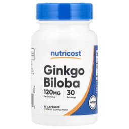 Nutricost - Ginkgo Biloba - 30 Caps