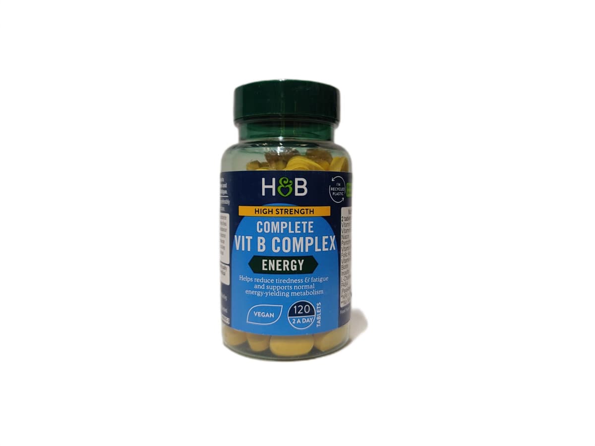 Holland & Barrett - High Strength Complete Vitamin B Complex – Holland & Barrett förpackning