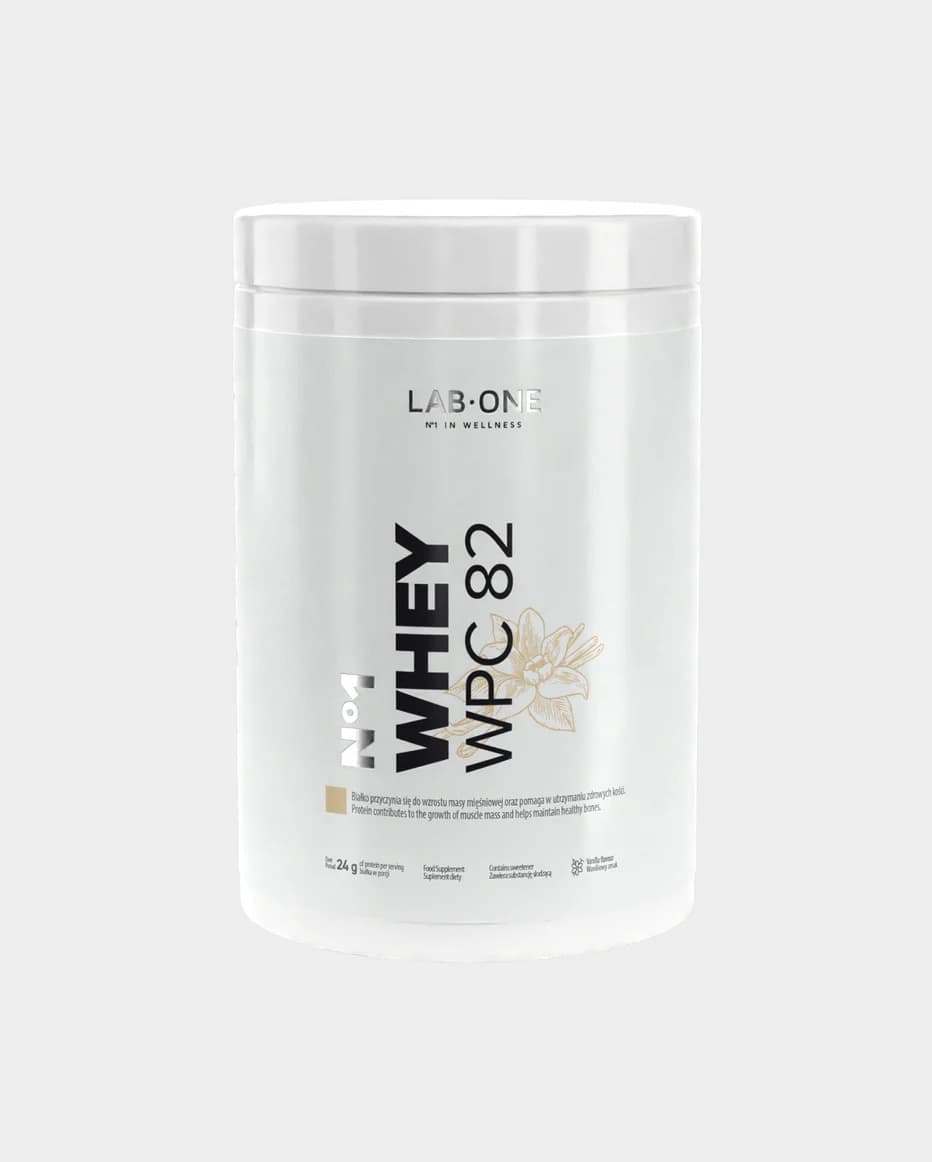 LAB ONE - Whey WPC 82 - 500g – LAB ONE förpackning