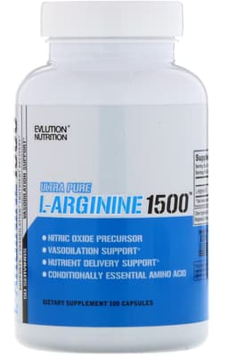 EVLution Nutrition - L-Arginine 1500 - 100 Caps