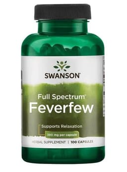 Swanson - Full Spectrum Feverfew - 380mg, 100 Caps