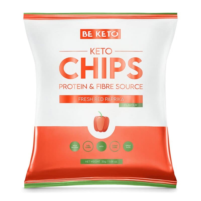 BeKeto - Keto Chips - 30g – BeKeto förpackning