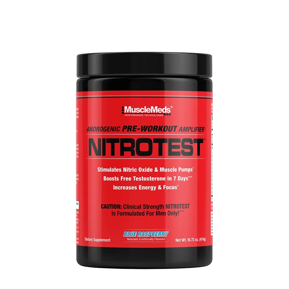 MuscleMeds - Blue Raspberry - 30 Servings - 474g