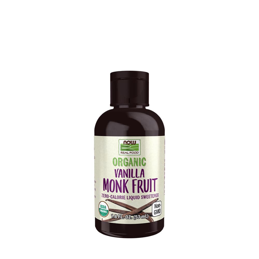 NOW Foods - Organic Monk Fruit – NOW Foods förpackning