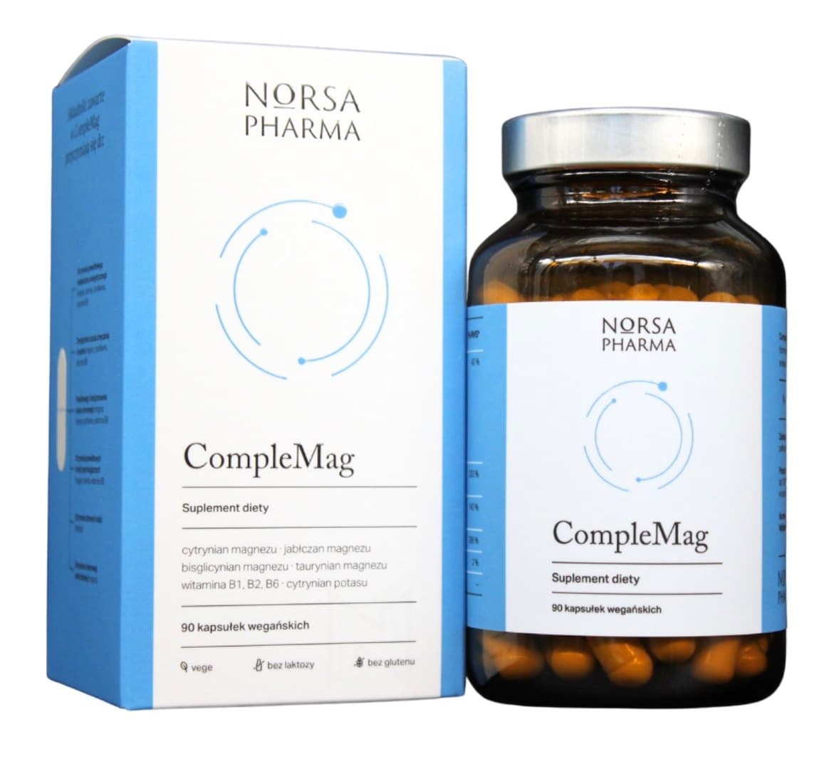 Norsa Pharma - CompleMag - 90 Caps – Norsa Pharma förpackning