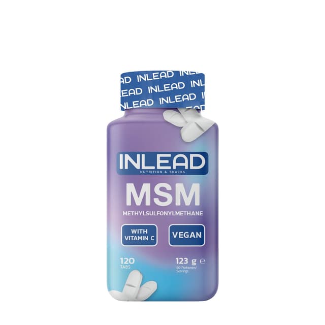 Inlead - MSM + Vitamin C - Naturell, 120 tabletter – Inlead