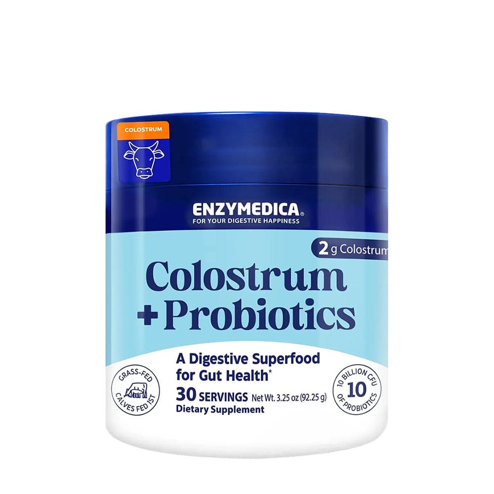 Enzymedica Colostrum + Probiotics - 30 Servings – Enzymedica förpackning