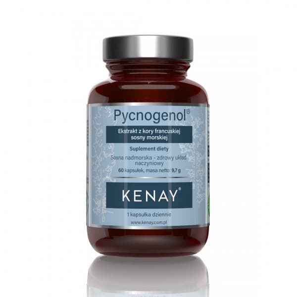 Kenay - Pycnogenol - 60 Caps – Kenay förpackning
