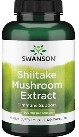 Swanson - Shiitake Mushroom Extract - 120 Caps