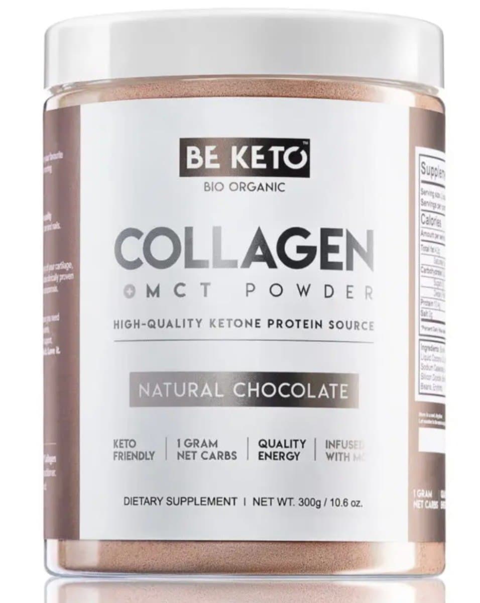 BE KETO - Collagen OMCT Powder – BeKeto förpackning