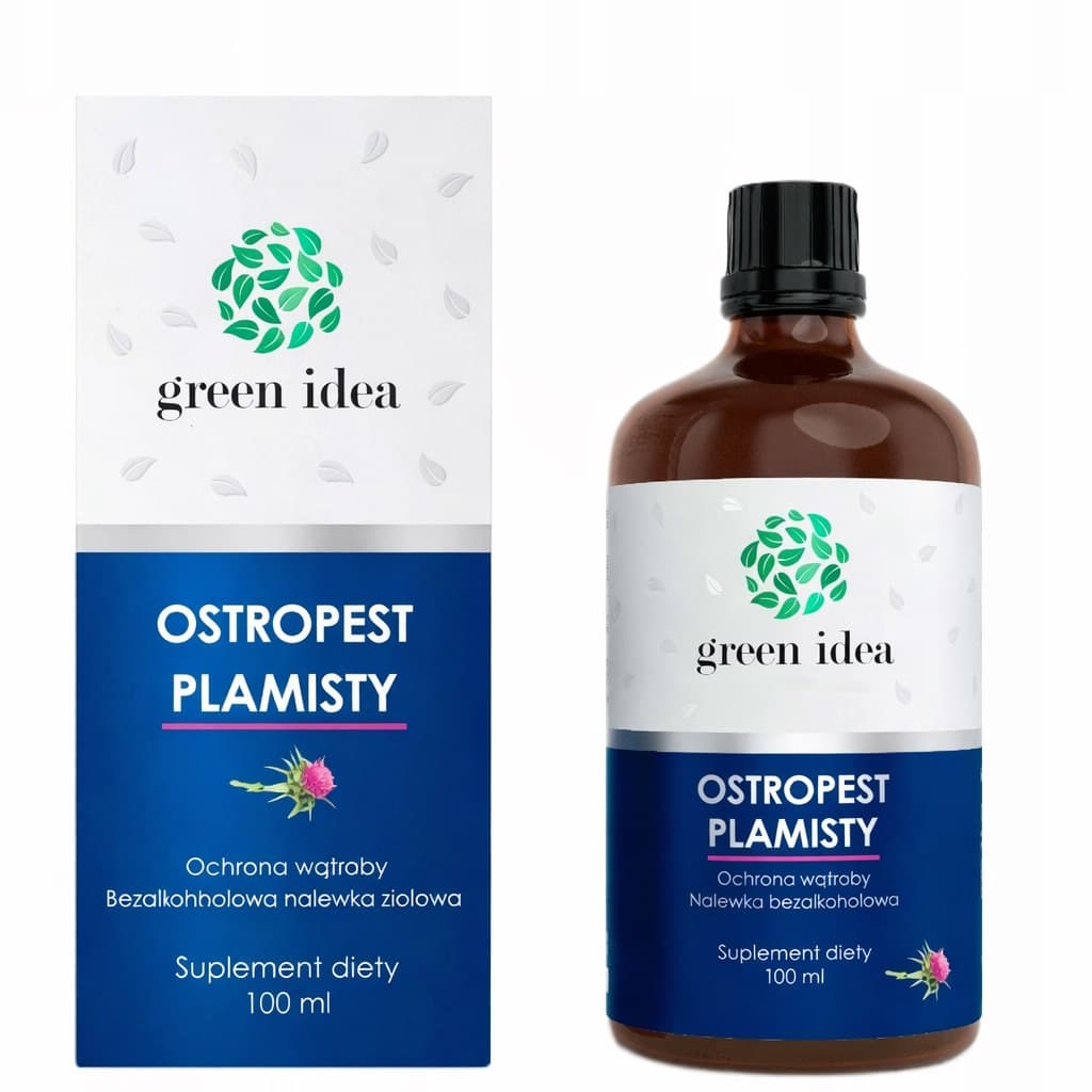 Green Idea - Milk Thistle Tincture - 100ml – Green Idea förpackning