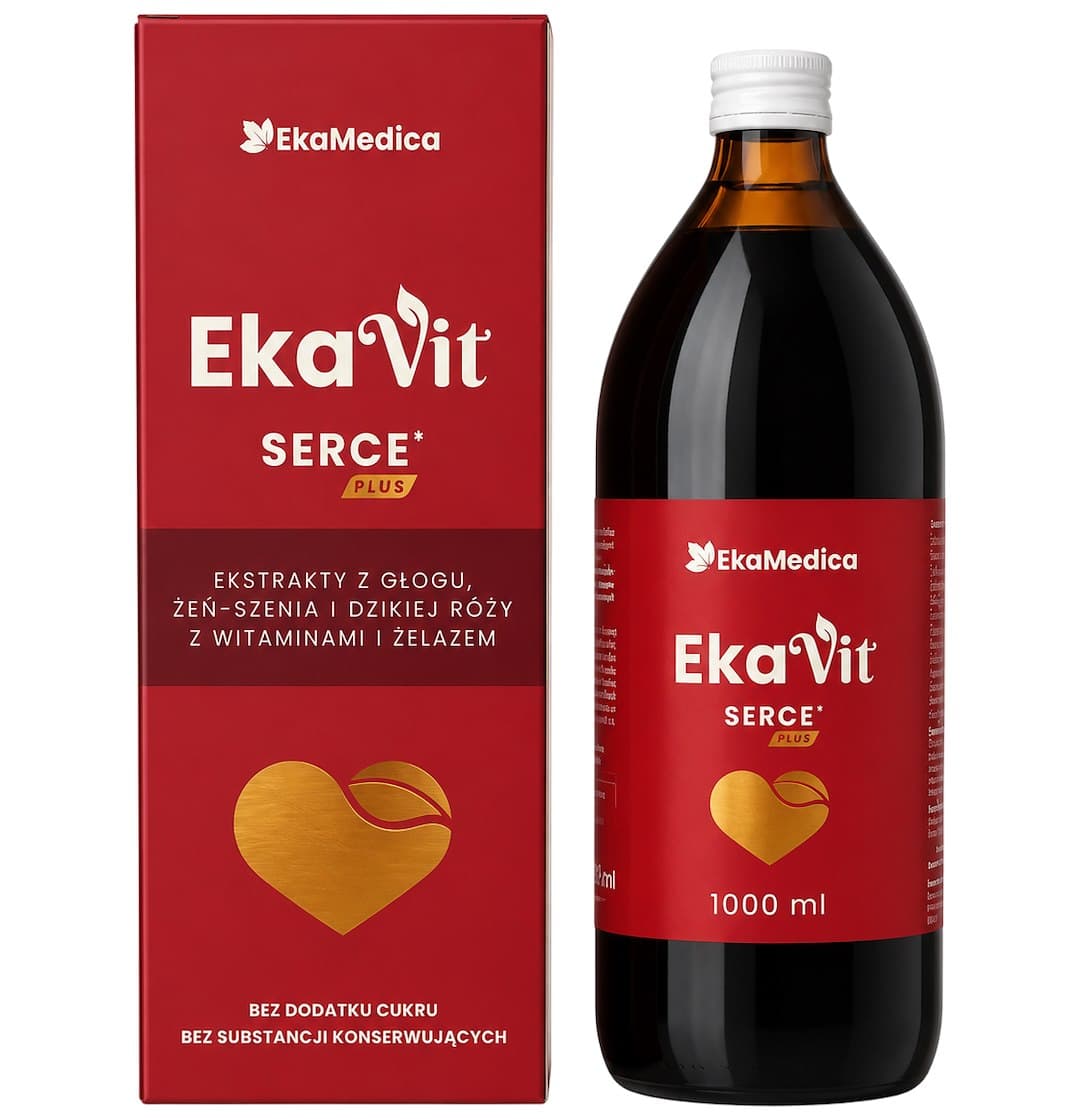 Ekomedica - Eka'Vit Heart Plus - 1000ml – Eka Medica förpackning