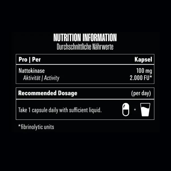 Big Zone - Fermenteret nattokinase - 300 kapsler