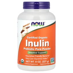 NOW Foods - Inulin Prebiotic Pure Powder - 227g
