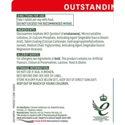 Nature's Aid - Glucosamine Sulphate 1500mg - 90 Tabs