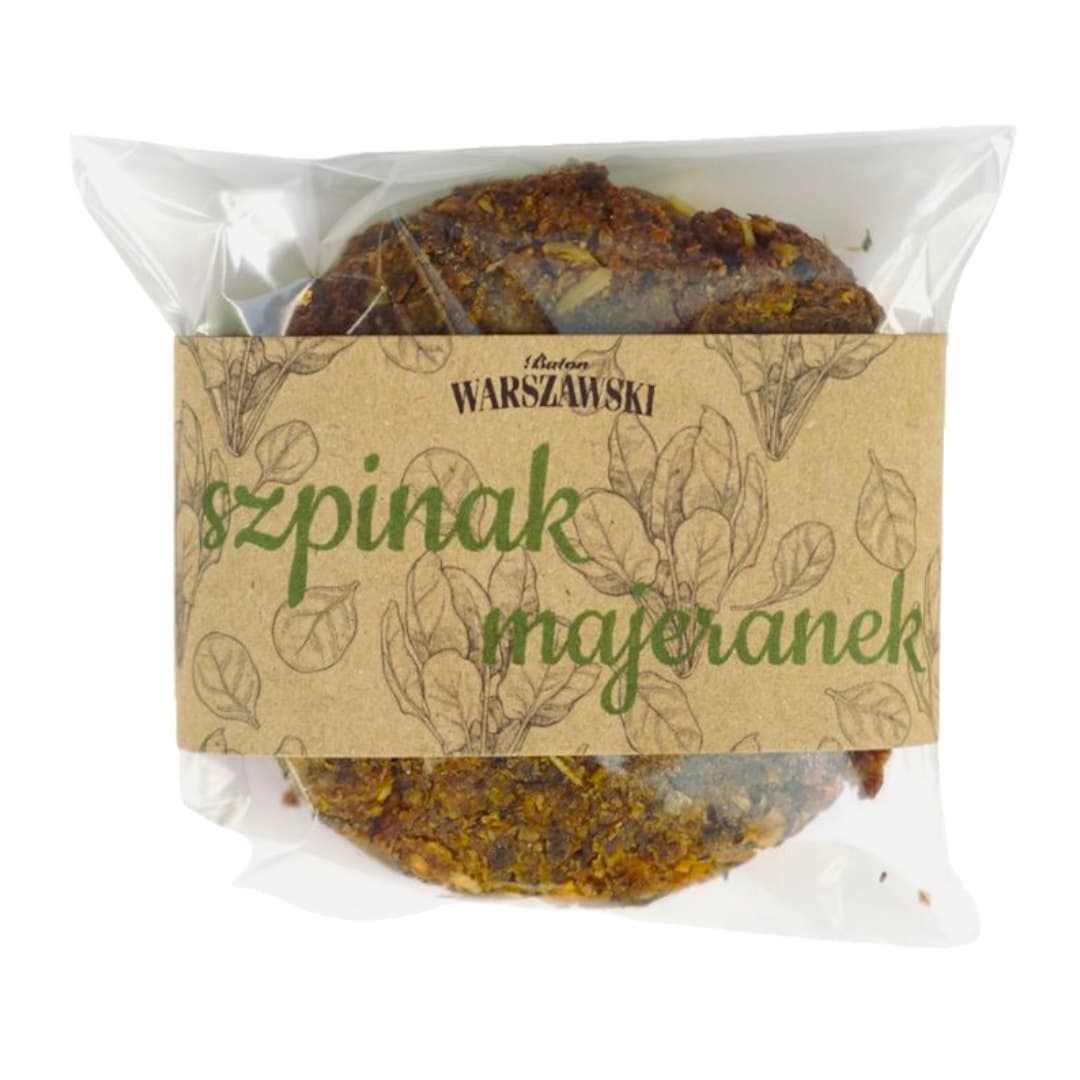 Baton Warszawski - Spinach Marjoram - 60g – Baton Warszawski förpackning