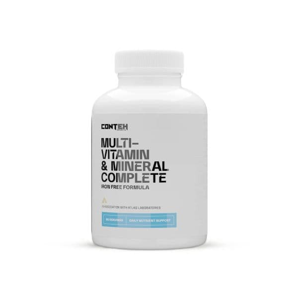 Conteh Sports - Multi-Vitamin & Mineral Complete - 90 Servings – Conteh Sports förpackning