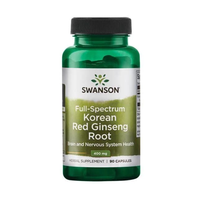 Swanson - Full Spectrum Korean Red Ginseng Root - 90 Caps