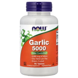 NOW Foods - Garlic 5000 - 90 Tabs