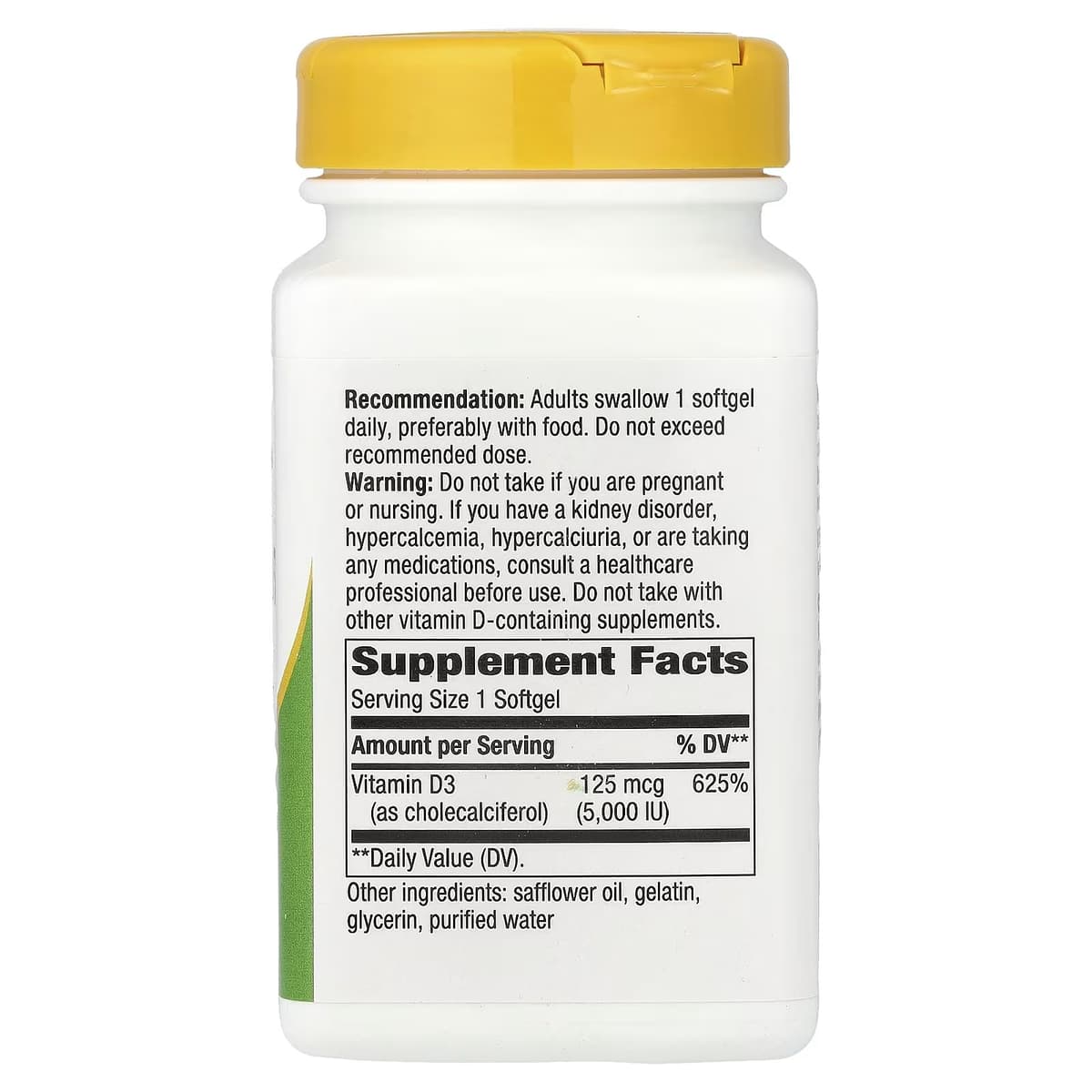 Nature'S Way - Vitamin D3 Max - 240 Sgels