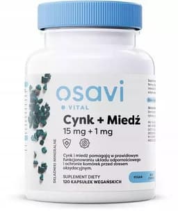 Osavi - Zinc + Copper 15mg + 1mg
