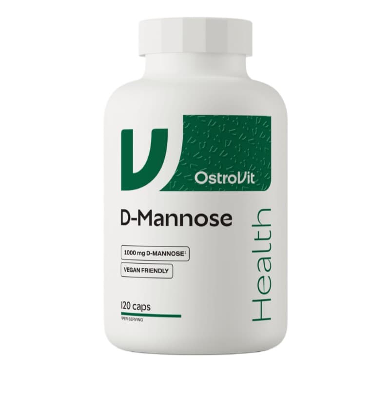 OstroVit - D-Mannose, 1000mg - 120 caps – OstroVit förpackning