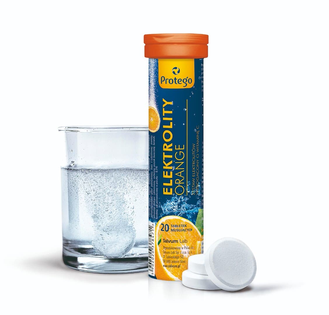 Salvum Lab - Protego Electrolytes - 20 Tablets – Salvum Lab förpackning