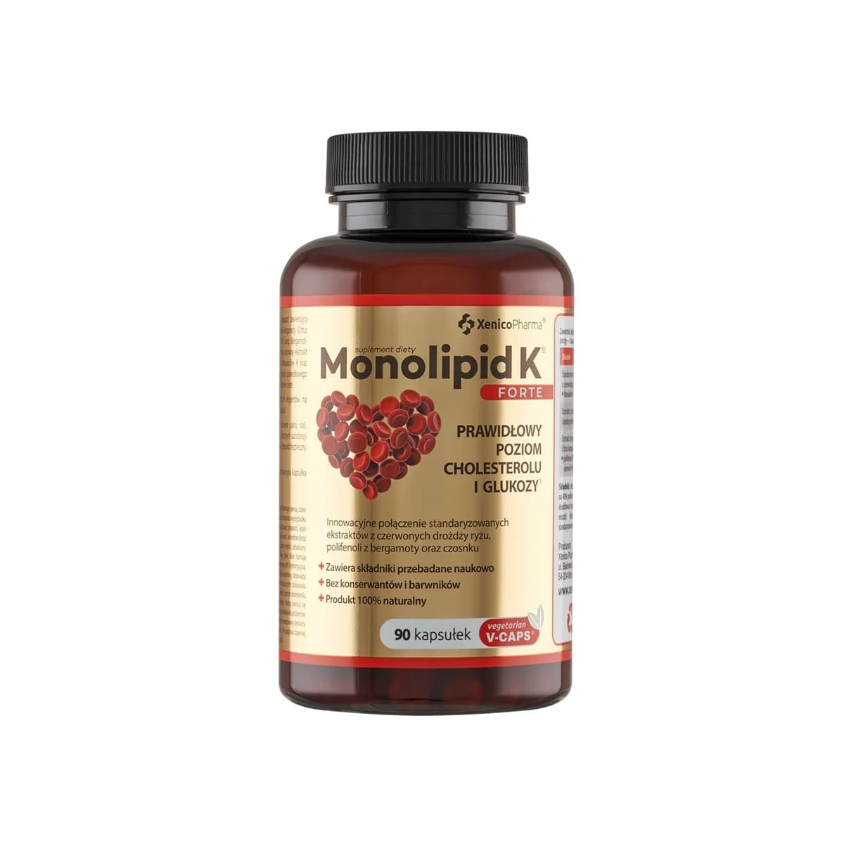 XENICO PHARMA - Monolipid K Forte – XENICO PHARMA emballage