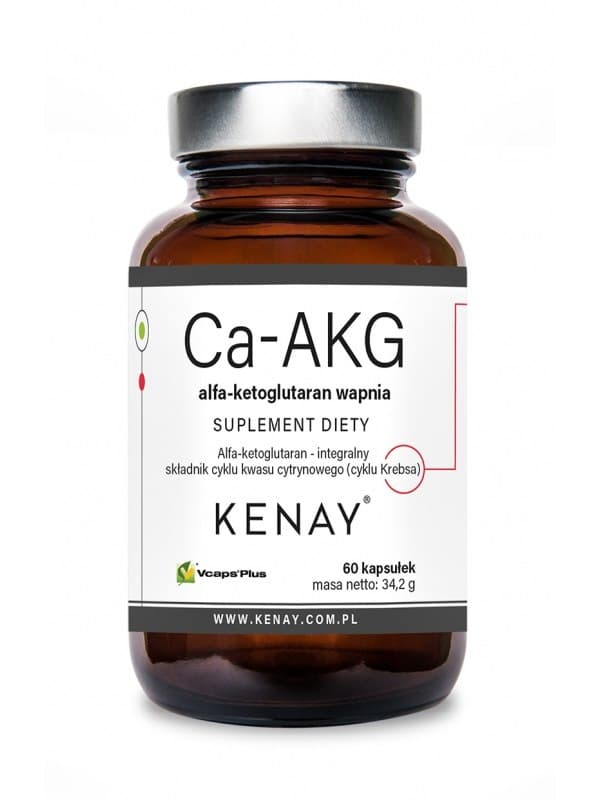 Kenay - Calcium Alpha-Ketoglutarate - 60 Caps