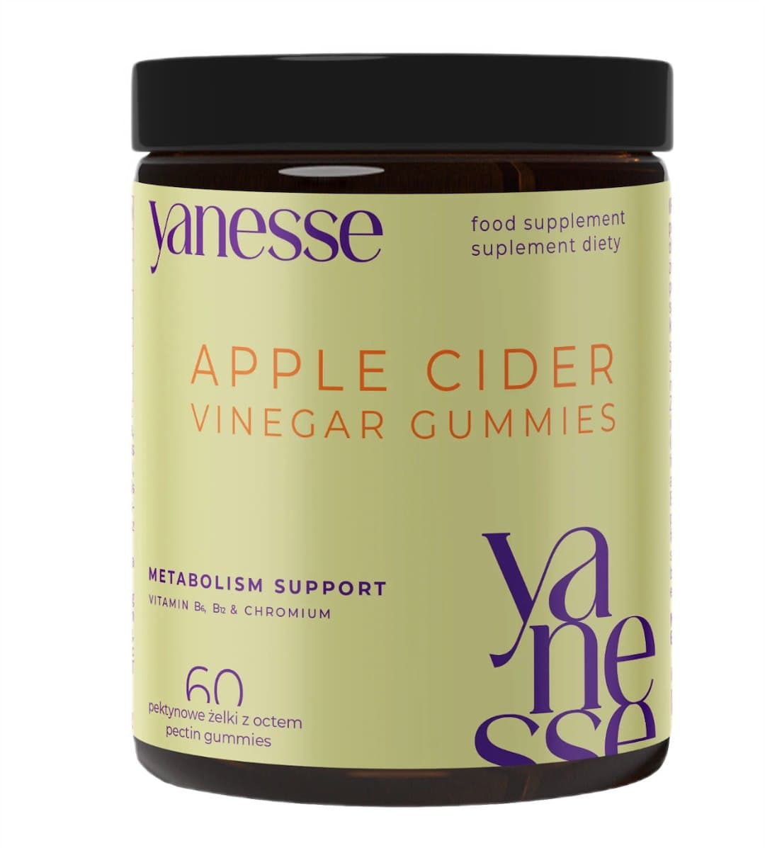 Yanesse - Apple Cider Vinegar Gummies - 60 Gummies
