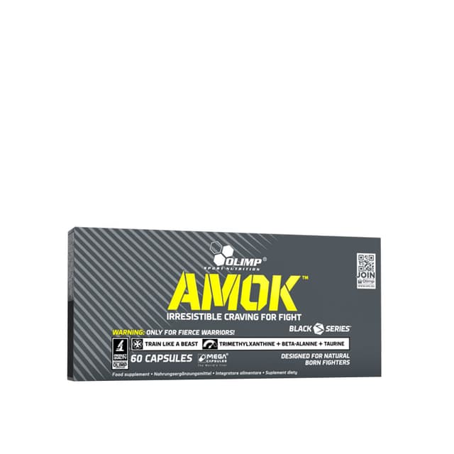 Olimp Labs - Amok Black Series - 60 Capsules – Olimp Labs