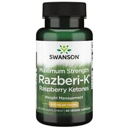 Swanson - Raspberry Ketones - 60 Veggie Capsules
