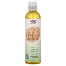 Now Foods - Organic Sesame Seed Oil - 237ml