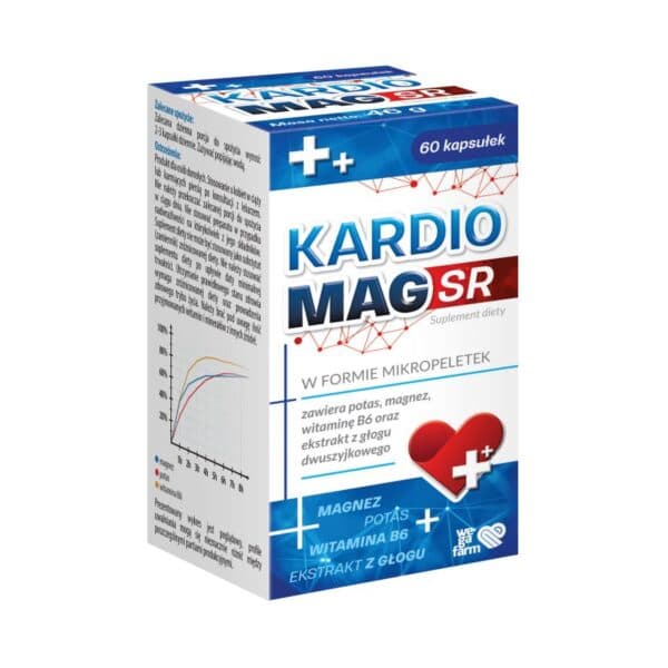WegaFarm - Kardio Mag SR - 60 Caps – WegaFarm förpackning