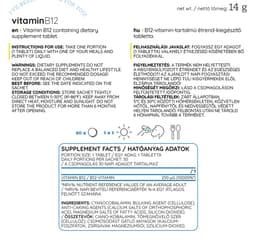 Nutriversum - Vitamin B12 - 30 Tabs