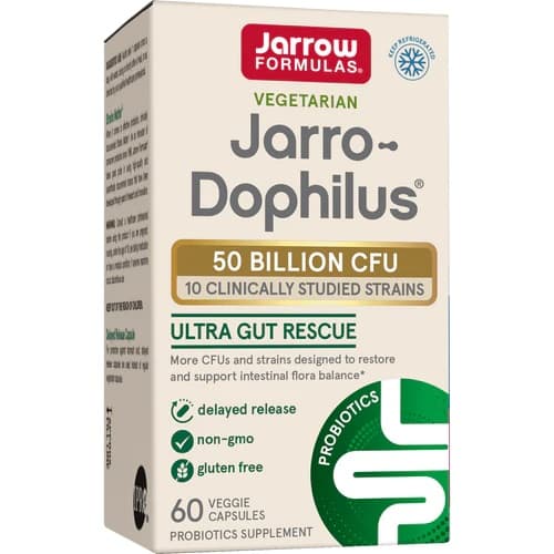 Jarrow Formulas - Jarro-Dophilus - 60 Veggie Capsules – Jarrow Formulas förpackning