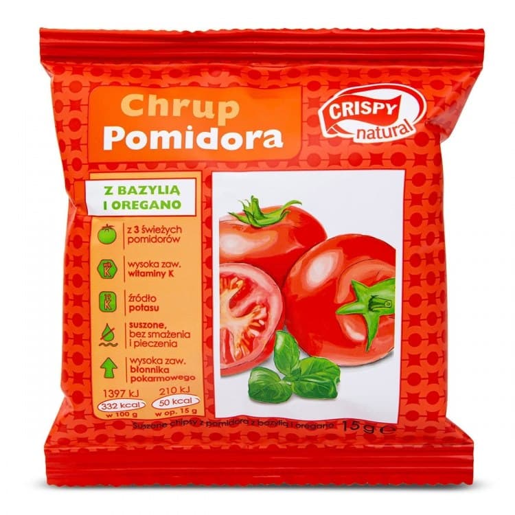 Crispy Natural - Chrup Pomidora (Tomato Chips) - 15g