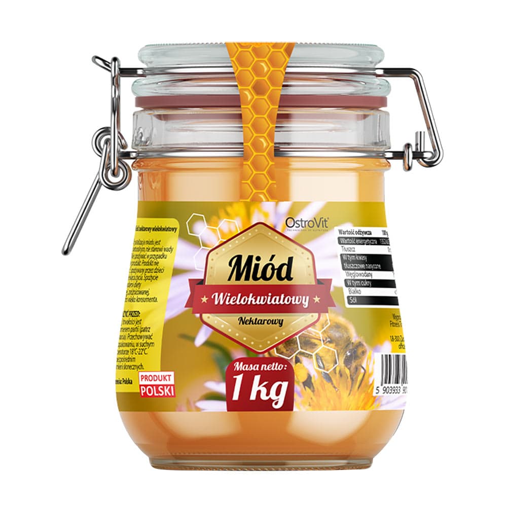 Ostrovit - Multiflower Honey – OstroVit förpackning