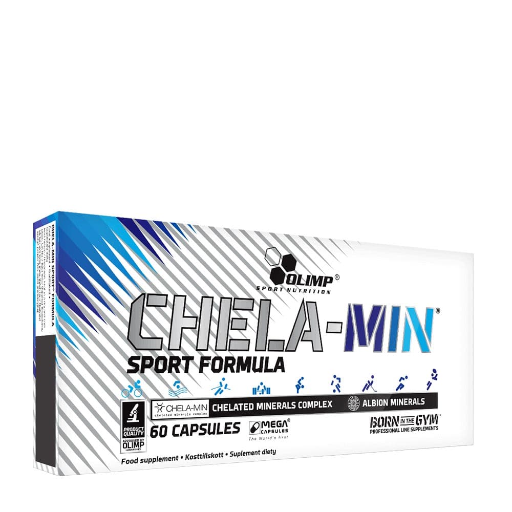 Olimp Labs - Chela-Min Sport Formula - 60 Capsules – Olimp Labs förpackning