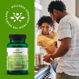 Swanson - Ultimate 16 Strain Probiotic with FOS