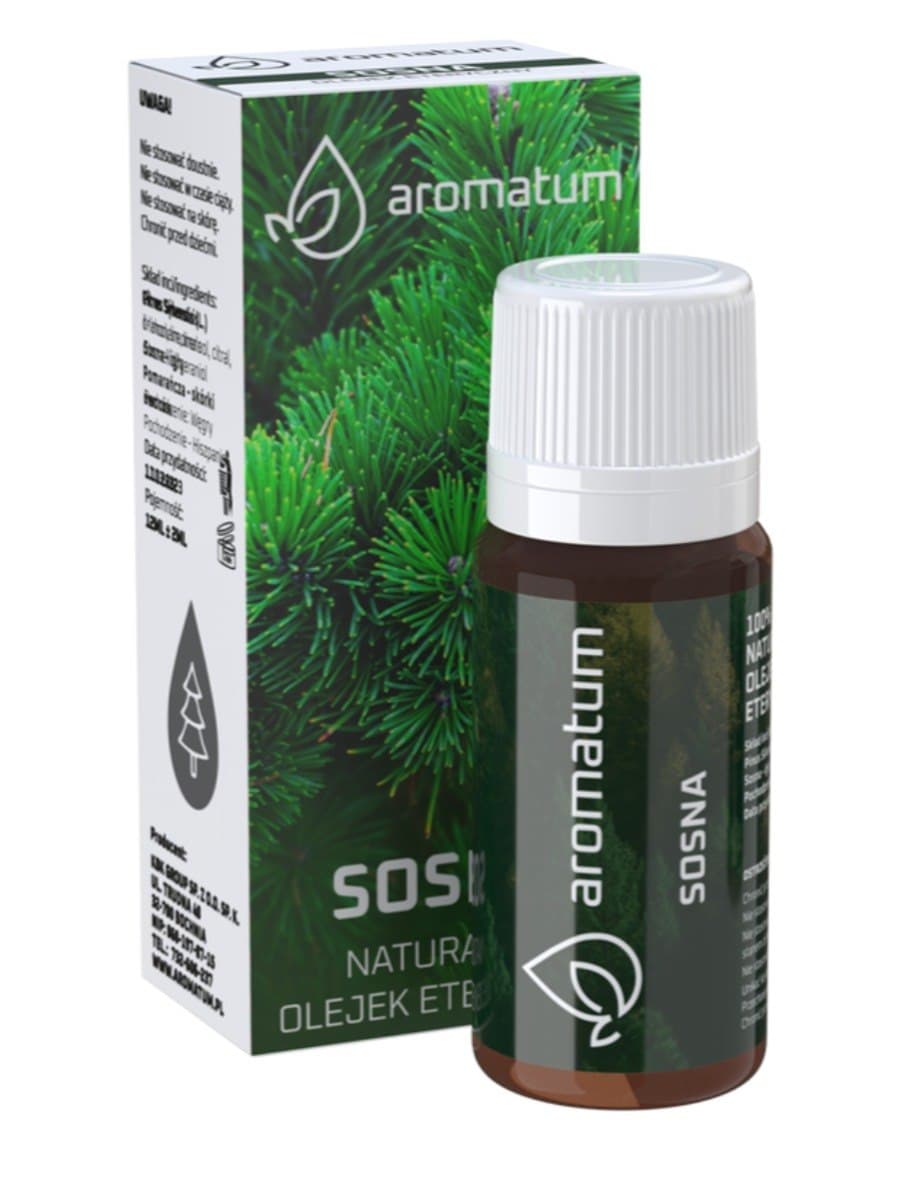 Aromatum - Pine Essential Oil - 12ml – Aromatum förpackning