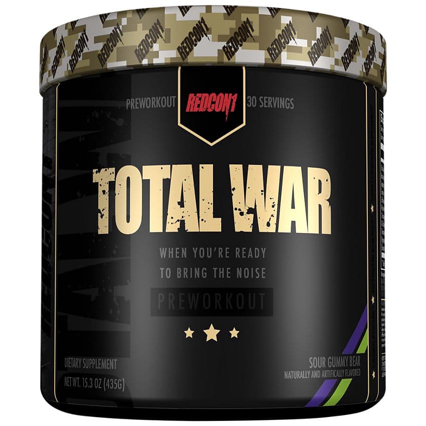 Redcon1 - Total War, prestationshöjare före träning - Sura gelébjörnar, 0,6 kg – Redcon1 förpackning