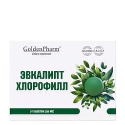 Golden Pharm - Eucalyptus Chlorophyll - 24 Tabs (500mg)
