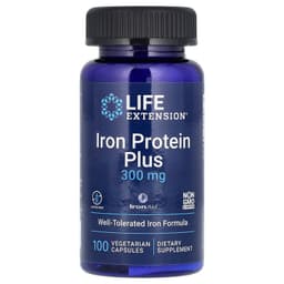 Life Extension - Iron Protein Plus, 300mg - 100 Vcaps